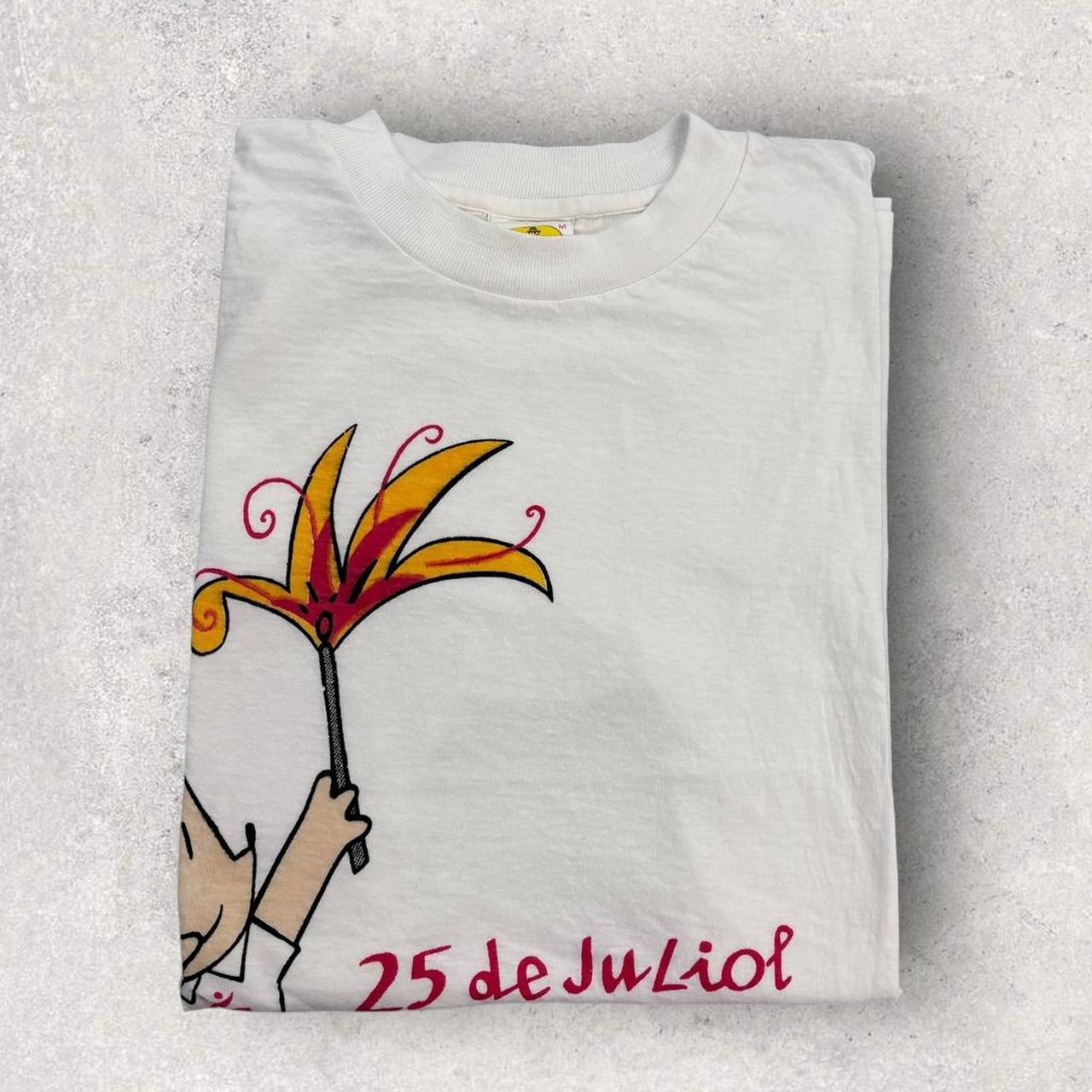 Vintage 90s Barcelona Olympics ceremony summer games athletics graphic t-shirt