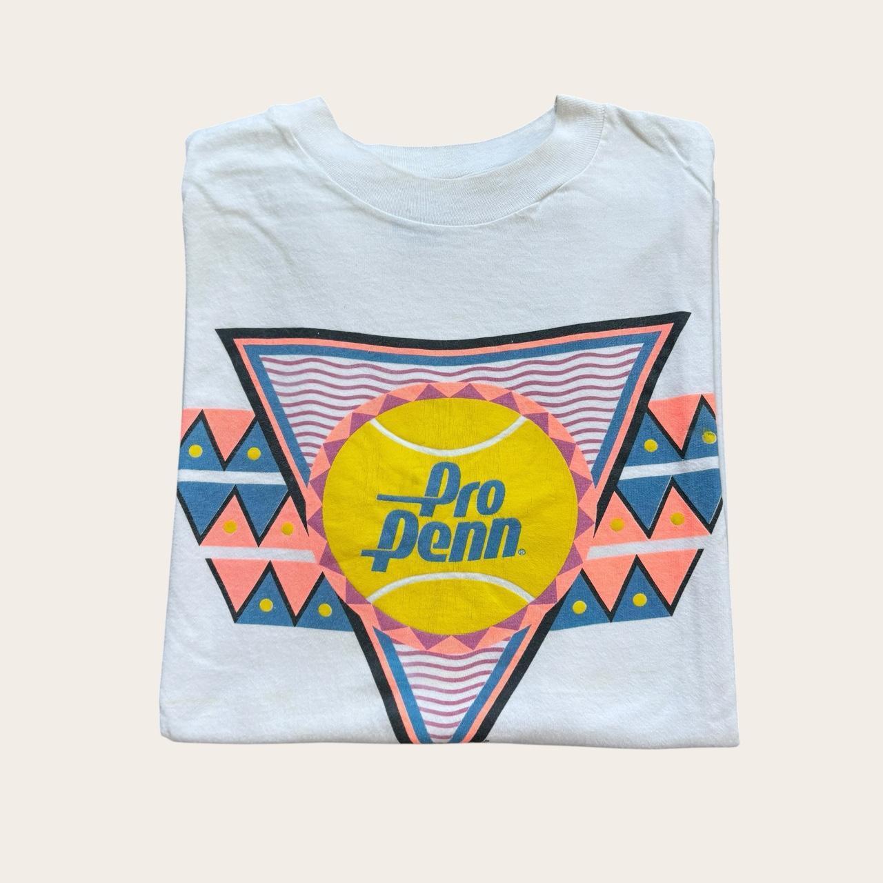 Vintage 90s USA Pro Penn tennis balls equipment t-shirt