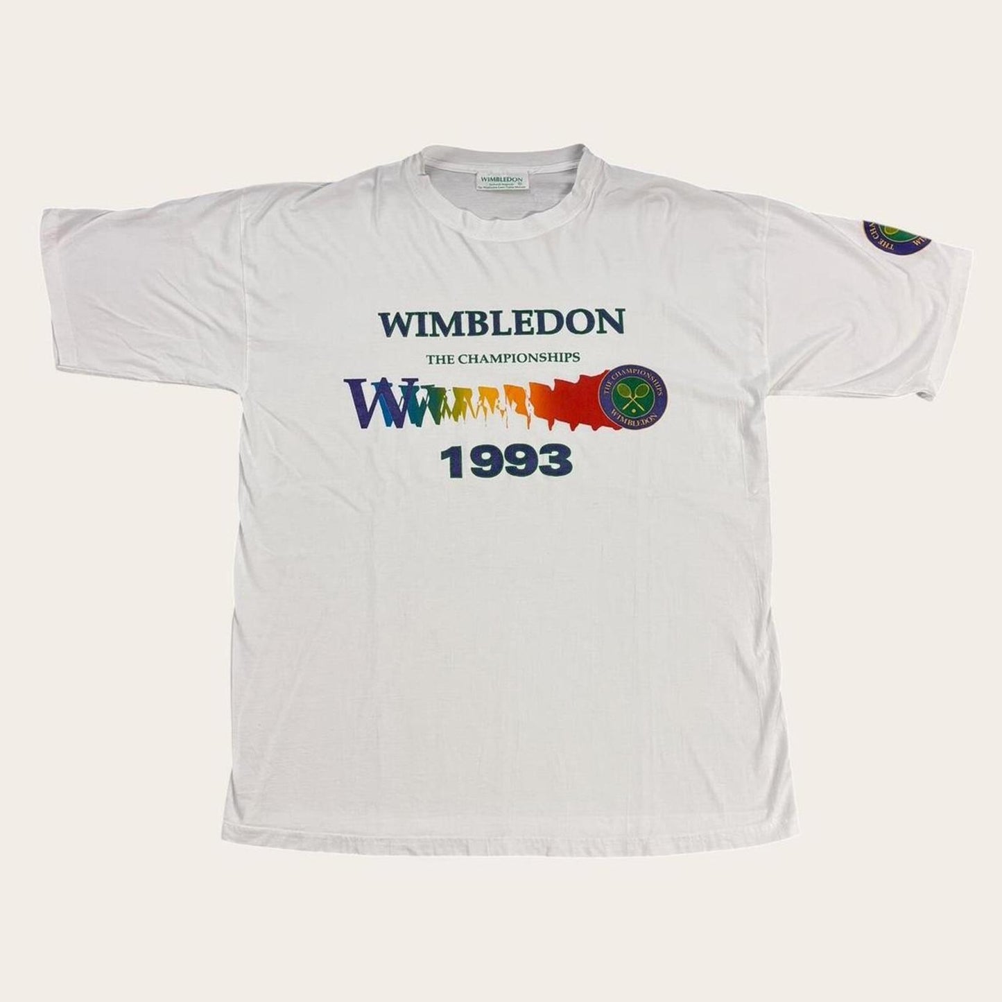 Vintage 90s Wimbledon tennis tournament the championships t-shirt