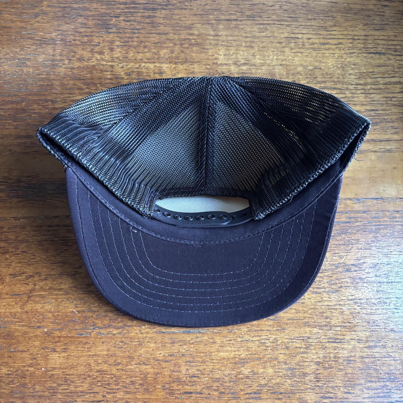 Vintage 90s USA commercial tire company Boise Idaho graphic trucker cap