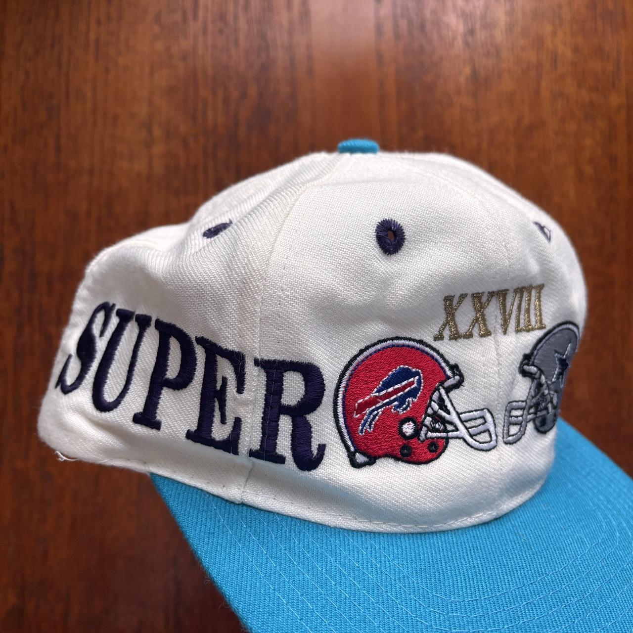 Vintage 90s USA Super Bowl 28 NFL American Football graphic cap