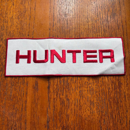 Vintage 90s USA Hunter cycles cycling California large embroidered patch