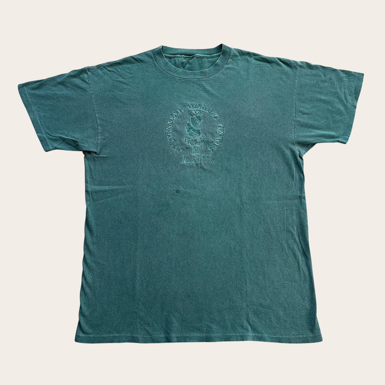 Vintage 90s USA Atlanta Olympics summer games athletics embroidered t-shirt