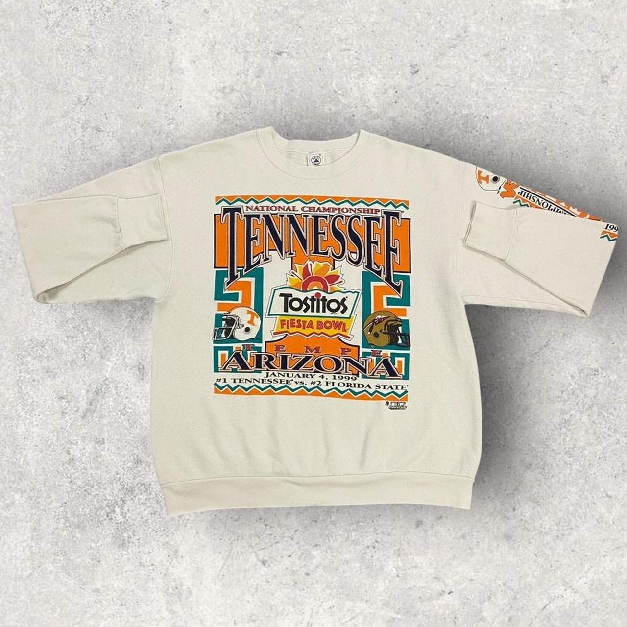 Vintage 90s USA Tennessee Fiesta Bowl American Football university varsity graphic sweatshirt