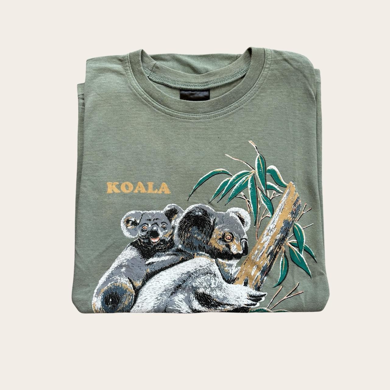 Vintage 90s Koala bears Australia nature wildlife t-shirt