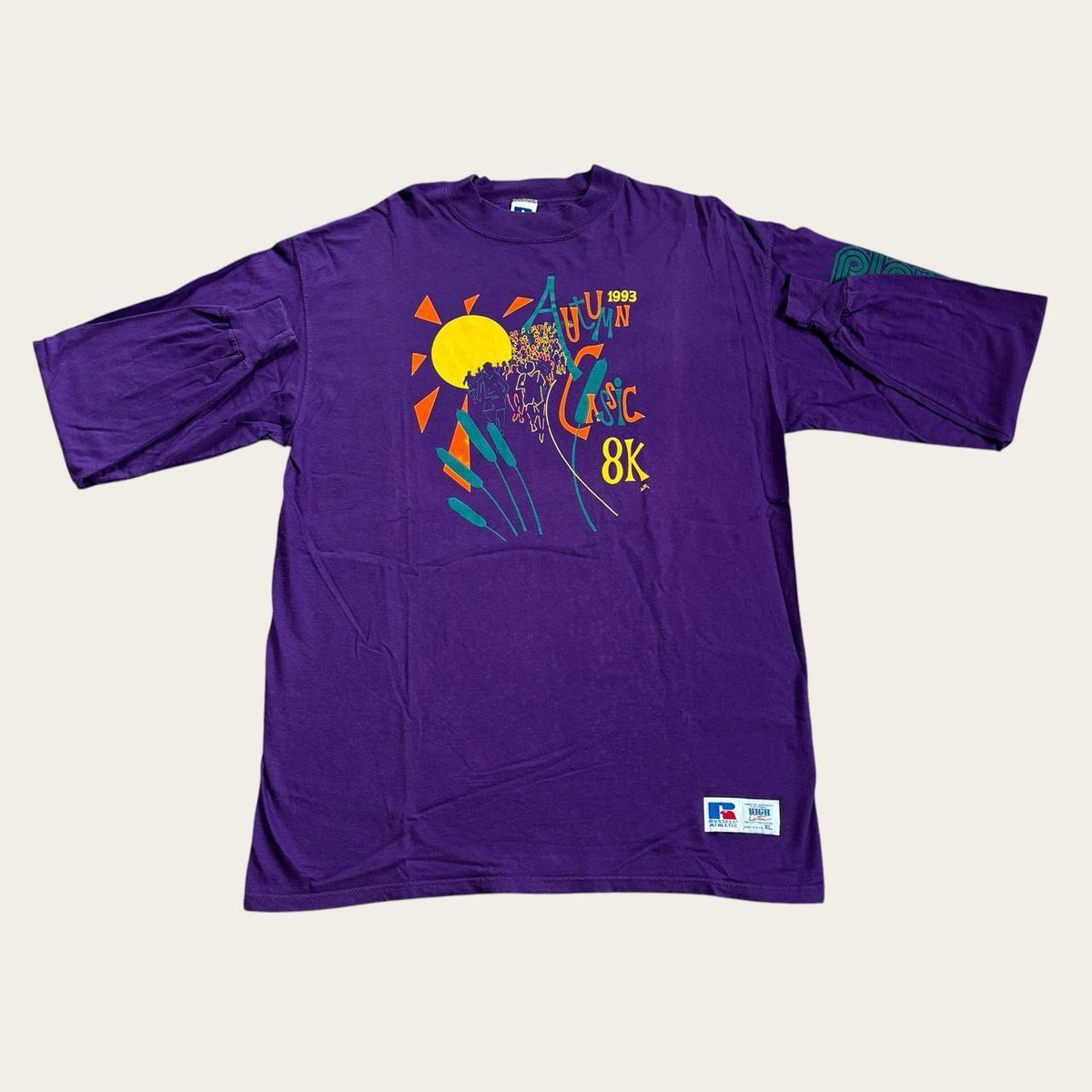 Vintage Autumn Classic 8K run ‘93 road race running t-shirt