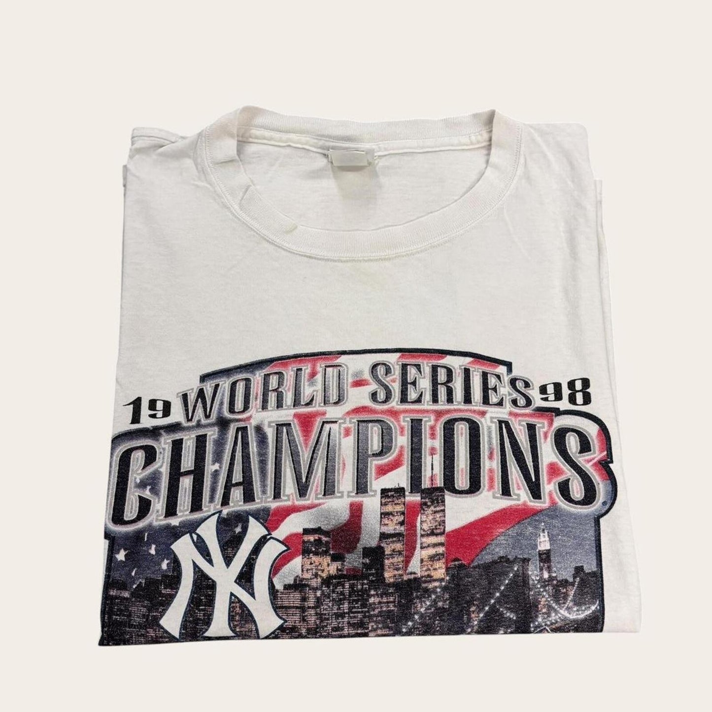 Vintage 90s USA New York Yankees World Series Champions MLB baseball t-shirt