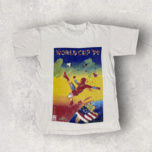 Vintage 90s USA World Cup 94 football tournament graphic t-shirt