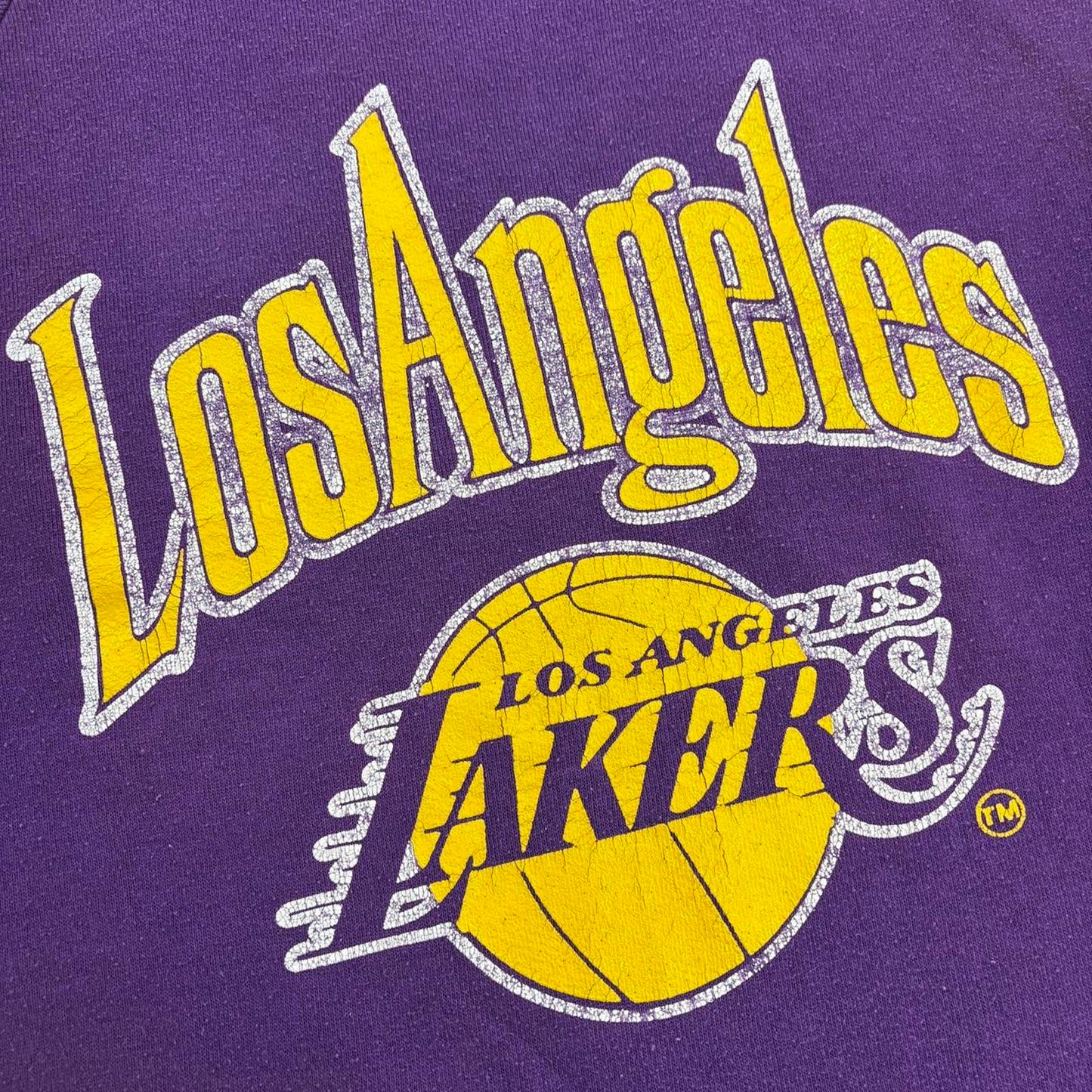 Vintage 90s USA Los Angeles Lakers NBA basketball graphic sweatshirt