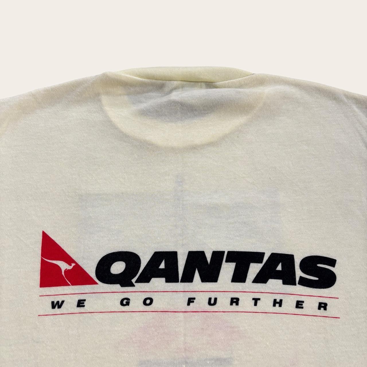 Vintage Qantas Melbourne Marathon ‘92 Australia running t-shirt