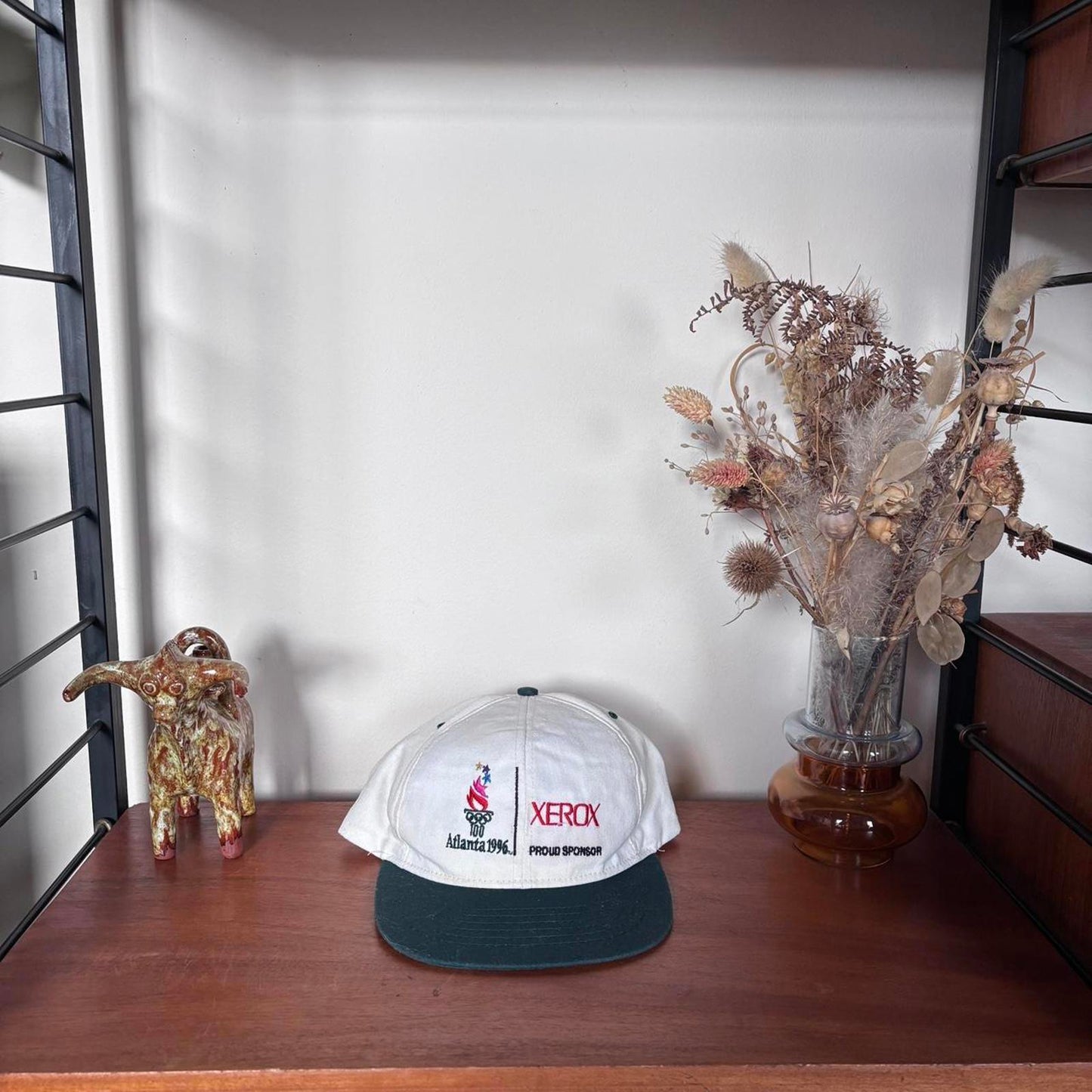 Vintage 90s USA Atlanta Olympics summer games athletics Xerox baseball cap