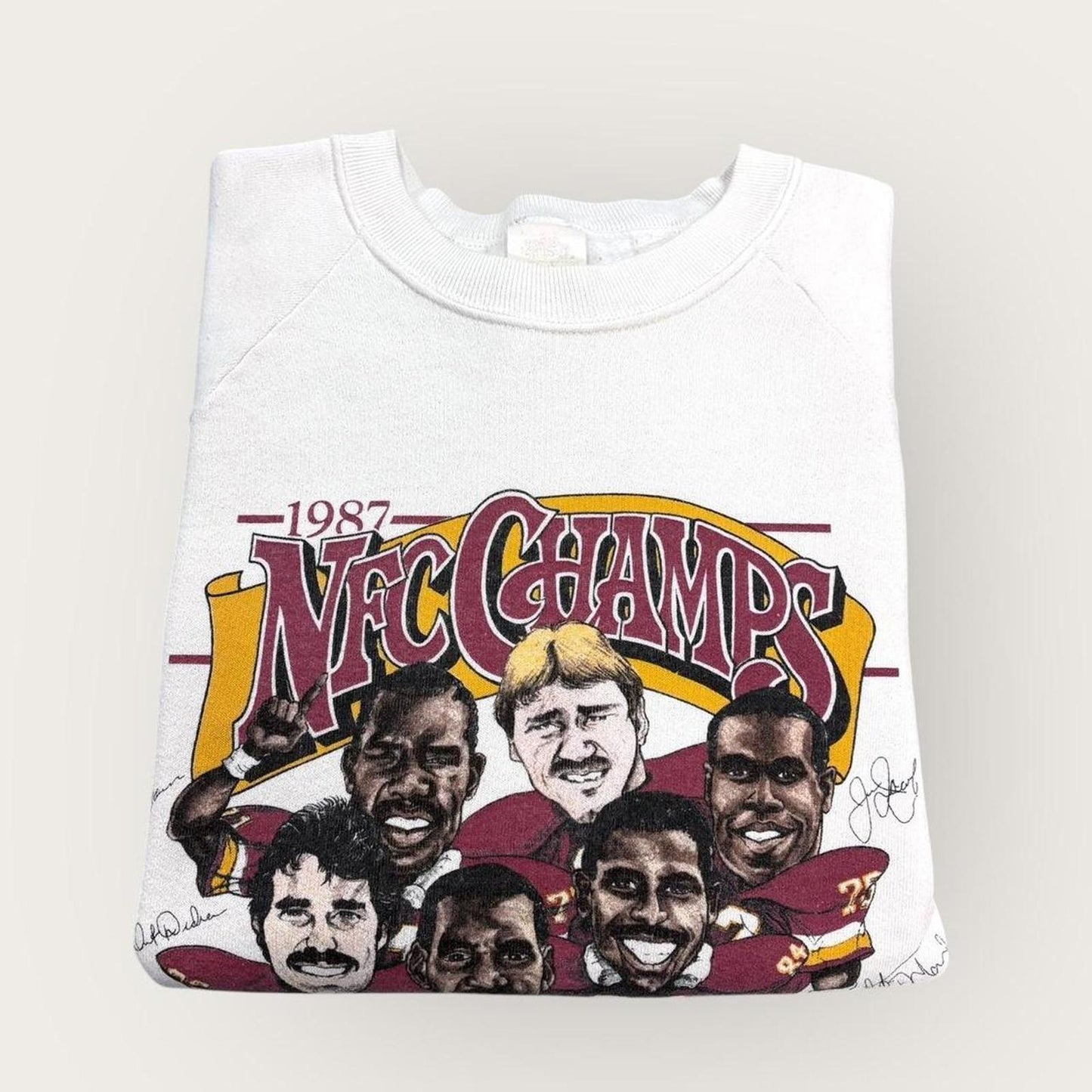 Vintage 80s Washington Redskins Super Bowl 22 NFL American Football sweatshirt