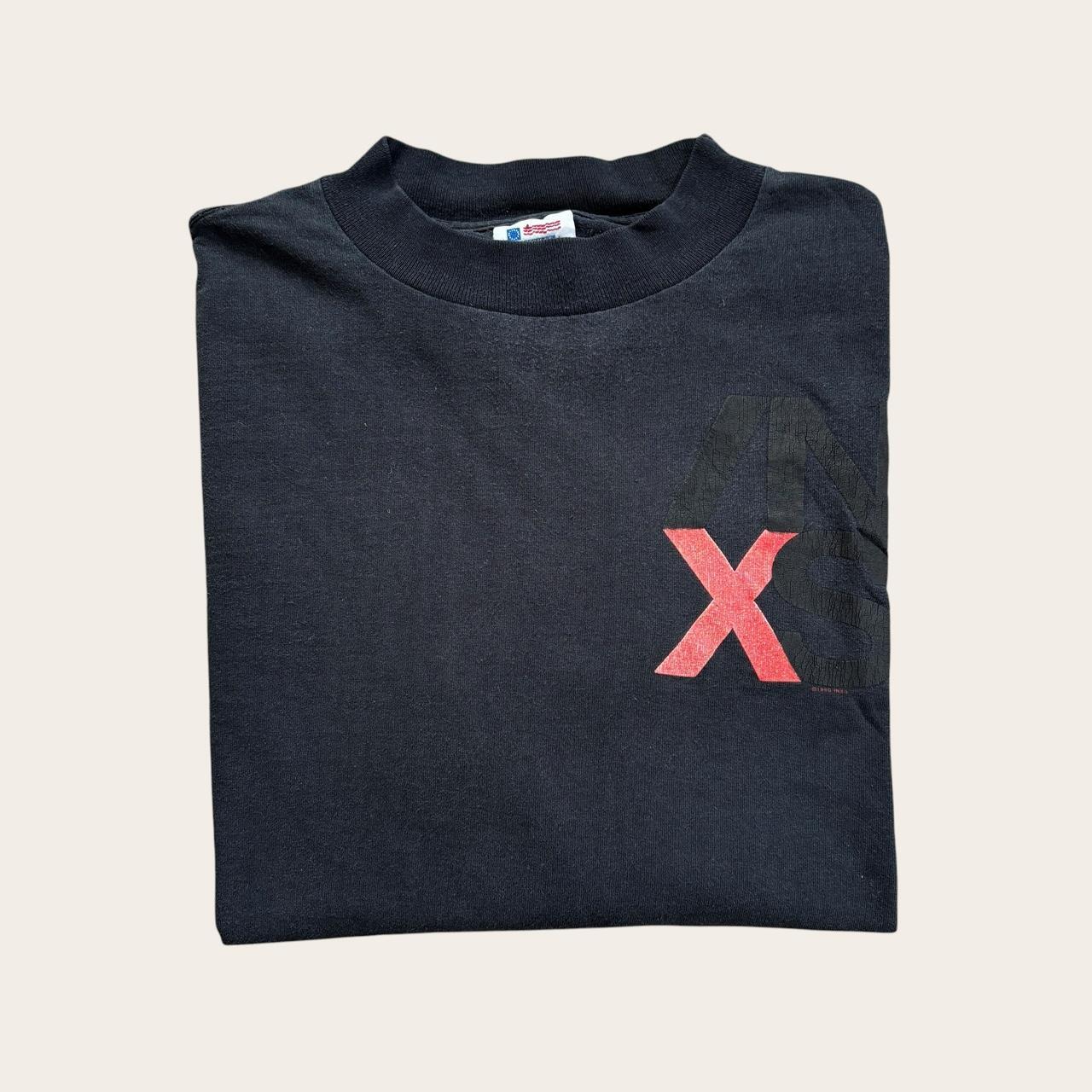 Vintage 90s USA INXS rock music long sleeve band t-shirt