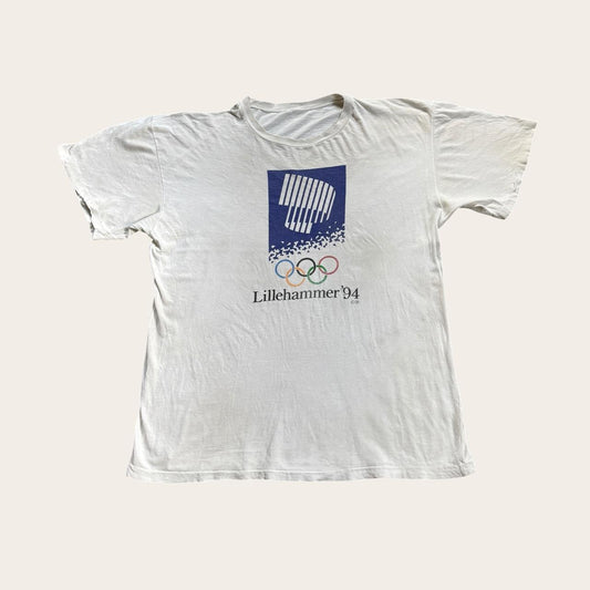 Vintahe Lillehammer Olympics ‘94 Norway winter games t-shirt