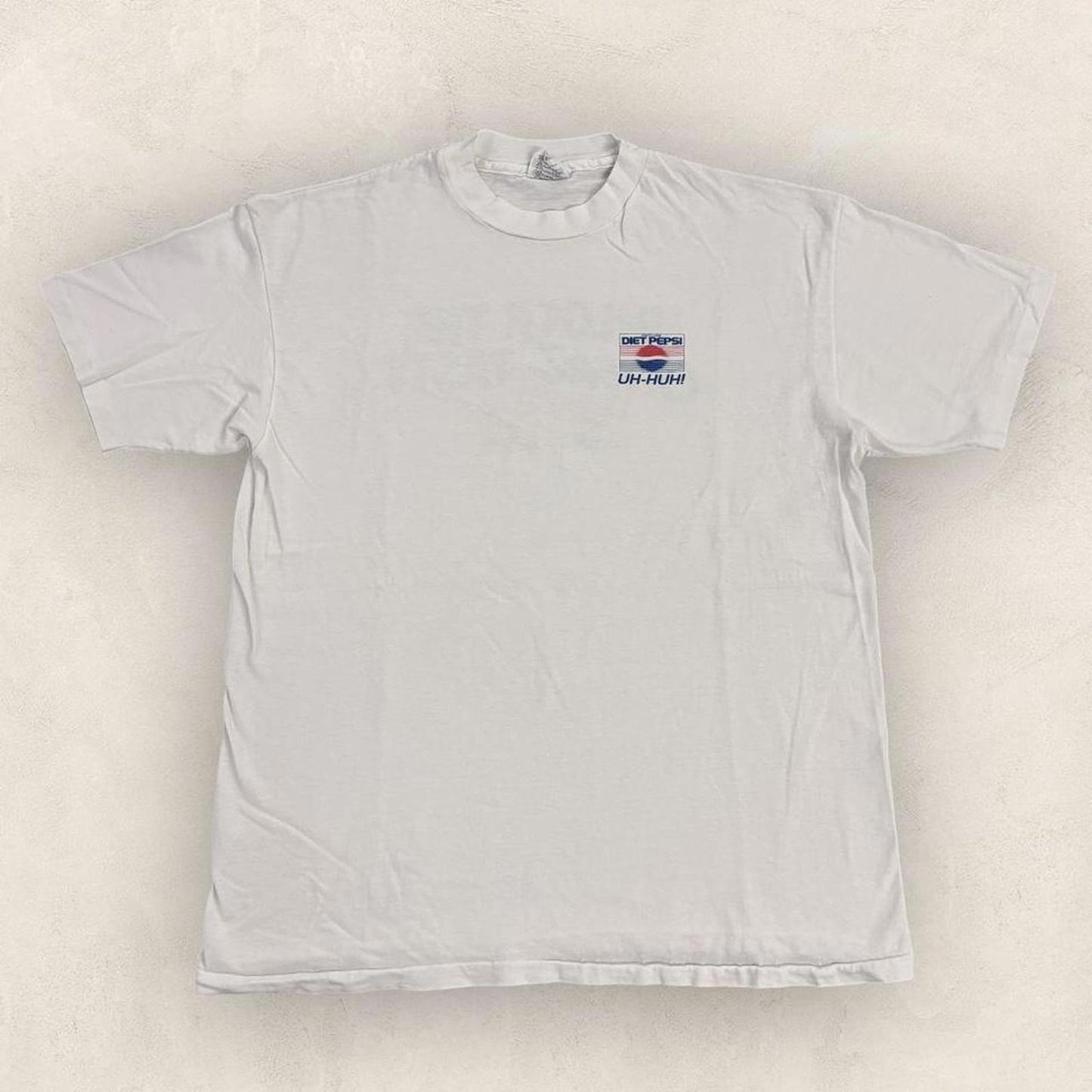 Vintage 90s USA Diet Pepsi soda soft drink promotional t-shirt