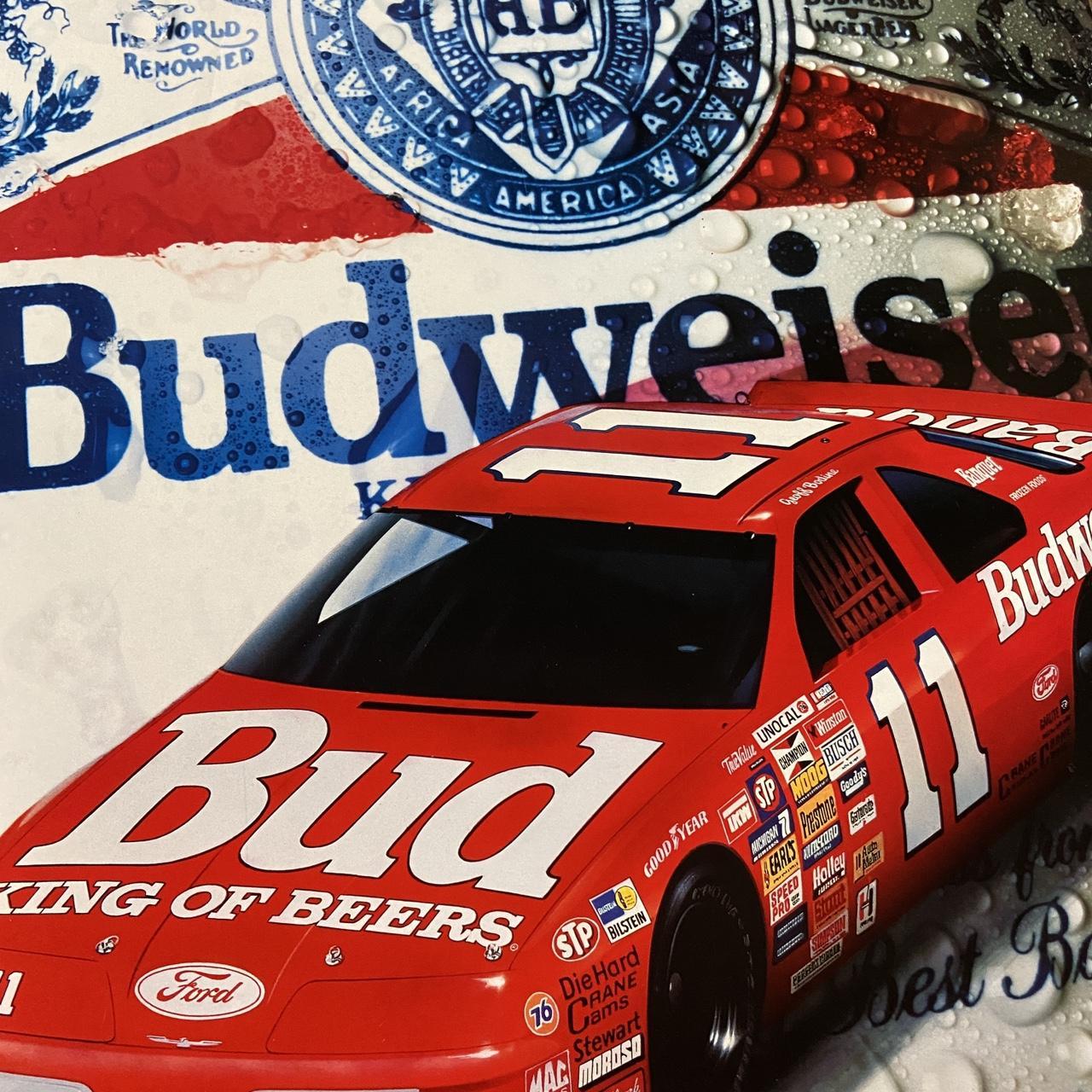 超巨大 約9.7m】NASCAR BudweiserRacing バナー非売品 Vintage 90s USA