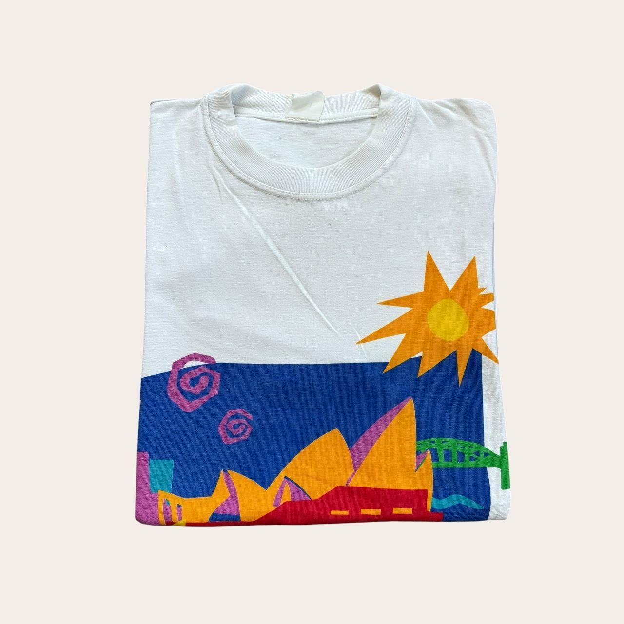 Vintage 90s Sydney harbour opera house Australia souvenir t-shirt