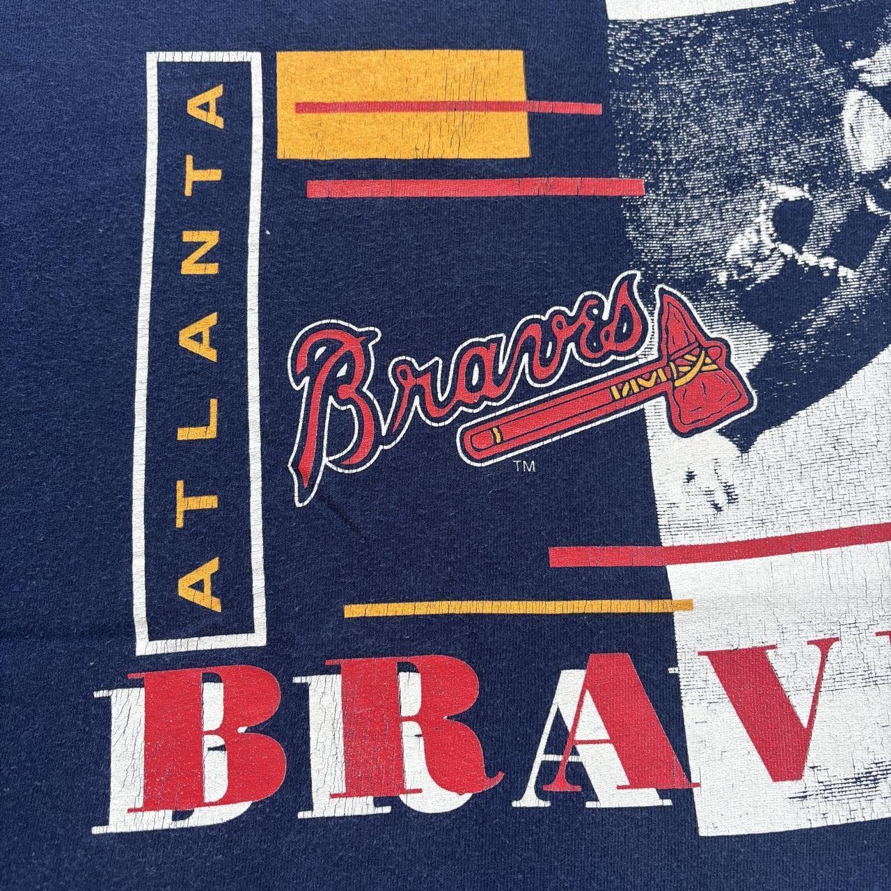 Vintage 90s USA Atlanta Braves MLB Major League Baseball t-shirt