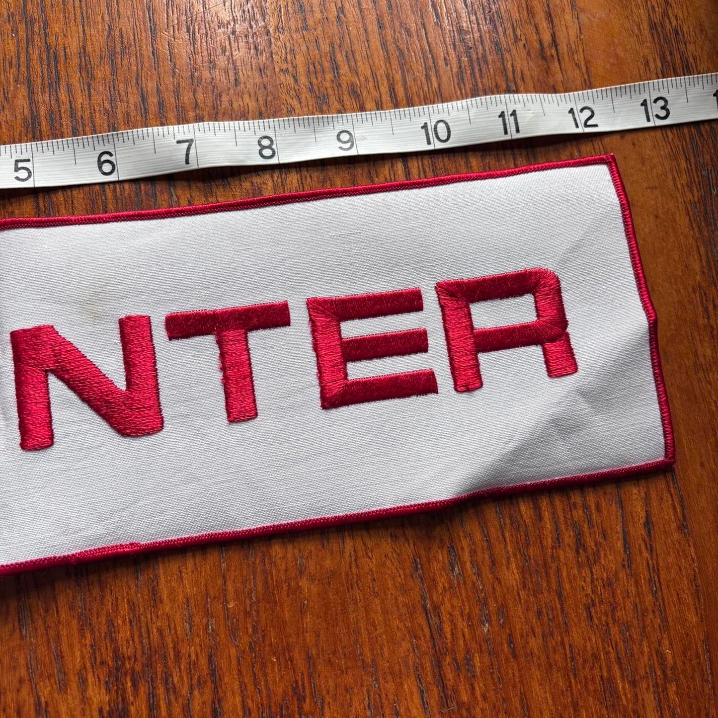 Vintage 90s USA Hunter cycles cycling California large embroidered patch