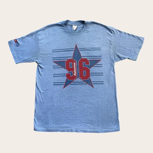 Vintage Budweiser beer ‘96 promotional t-shirt