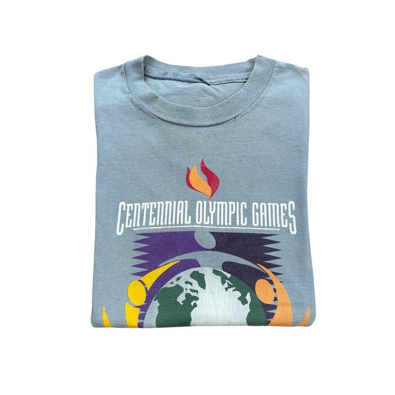 Vintage 90s USA Atlanta Olympics summer games athletics t-shirt