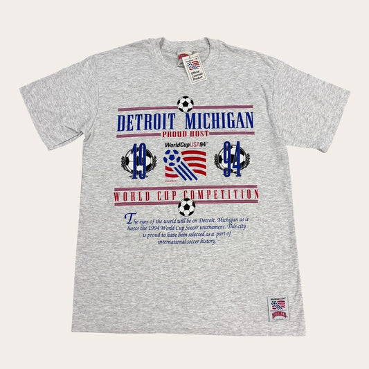 Vintage USA World Cup 94 football tournament Detroit graphic t-shirt