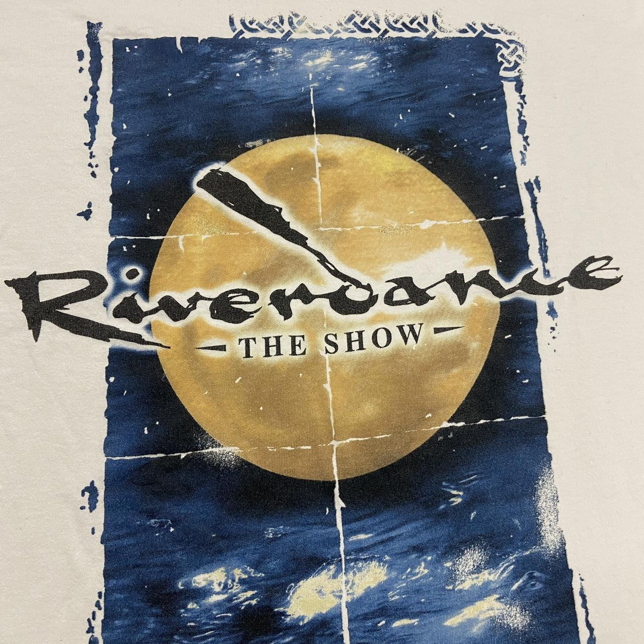 Vintage 90s Riverdance the show Irish dancing Michael Flatley graphic t-shirt