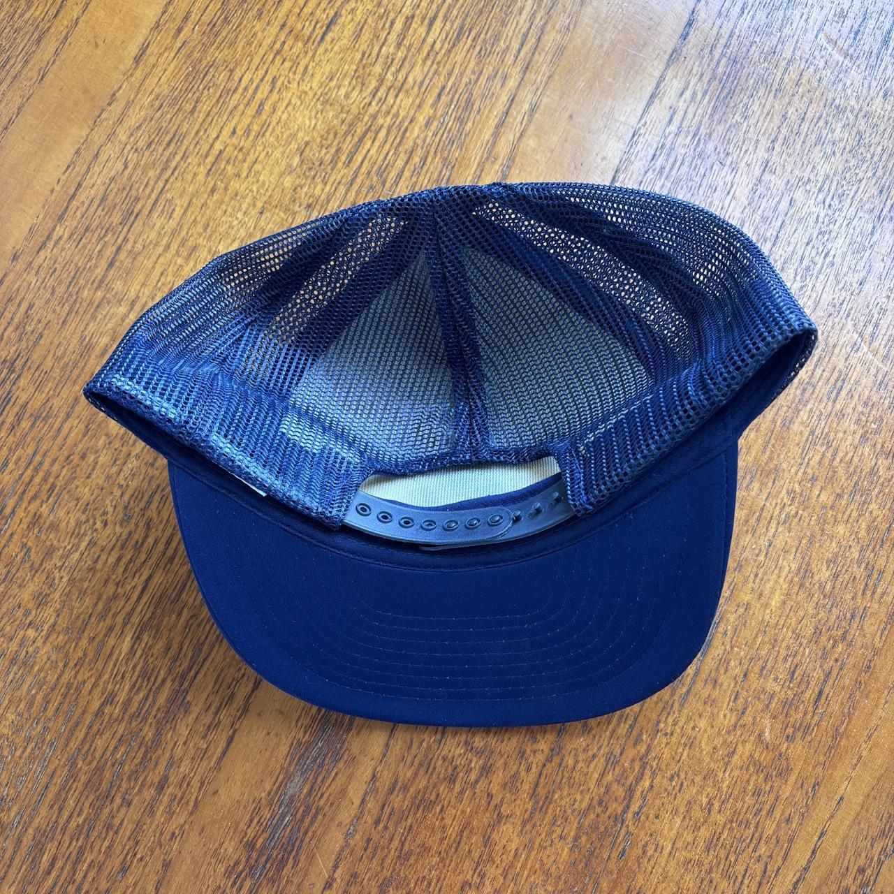 Vintage 90s USA bump the dump slogan workwear trucker cap
