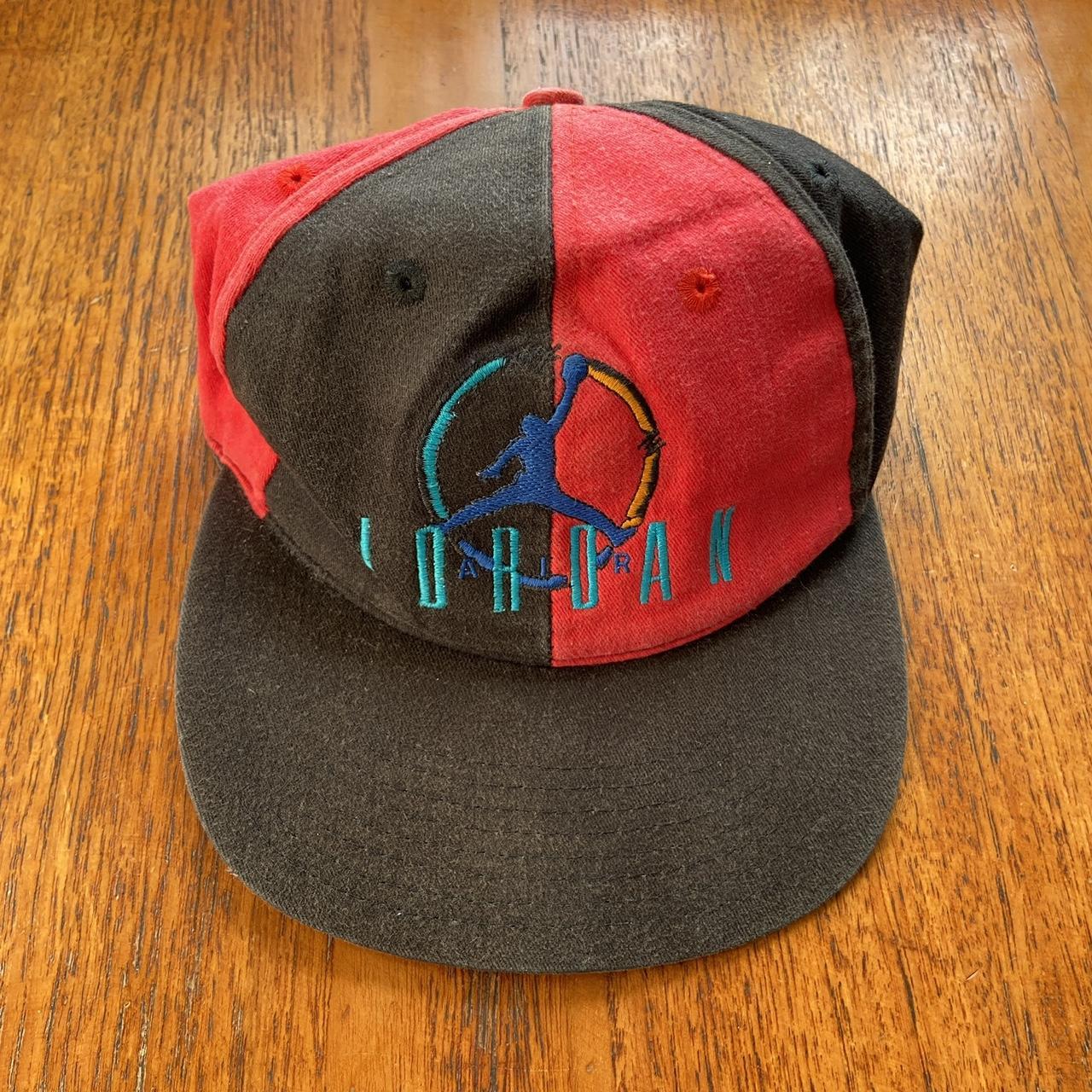 Vintage 90s USA Nike Air Jordan basketball NBA promotional graphic cap