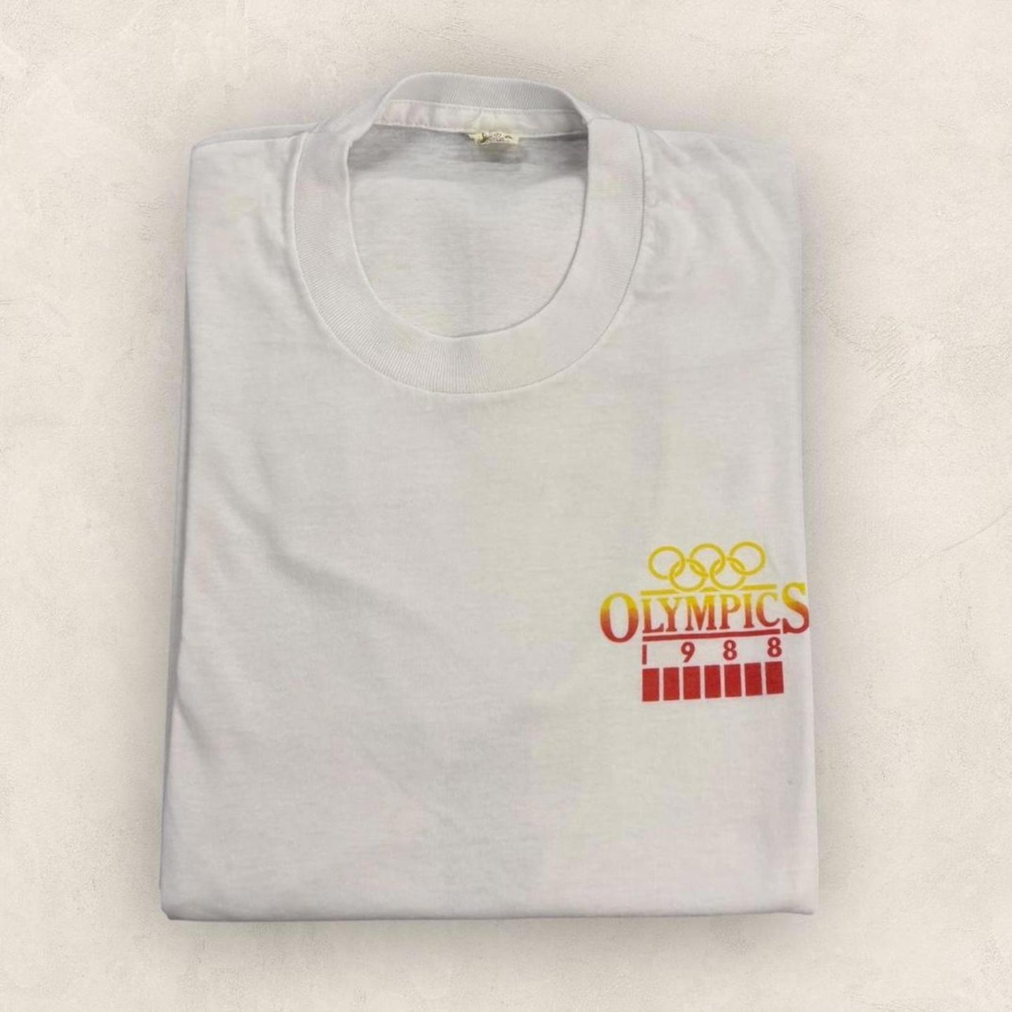 Vintage 80s Seoul Olympics summer games athletics South Korea t-shirt