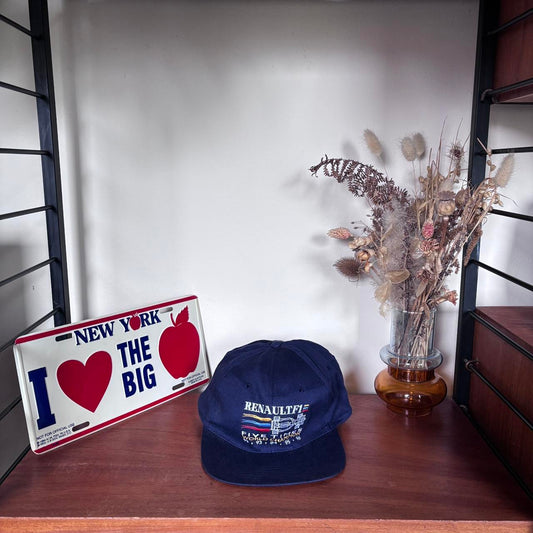 Vintage 90s F1 Formula One Renault champions automobile motorsport graphic cap