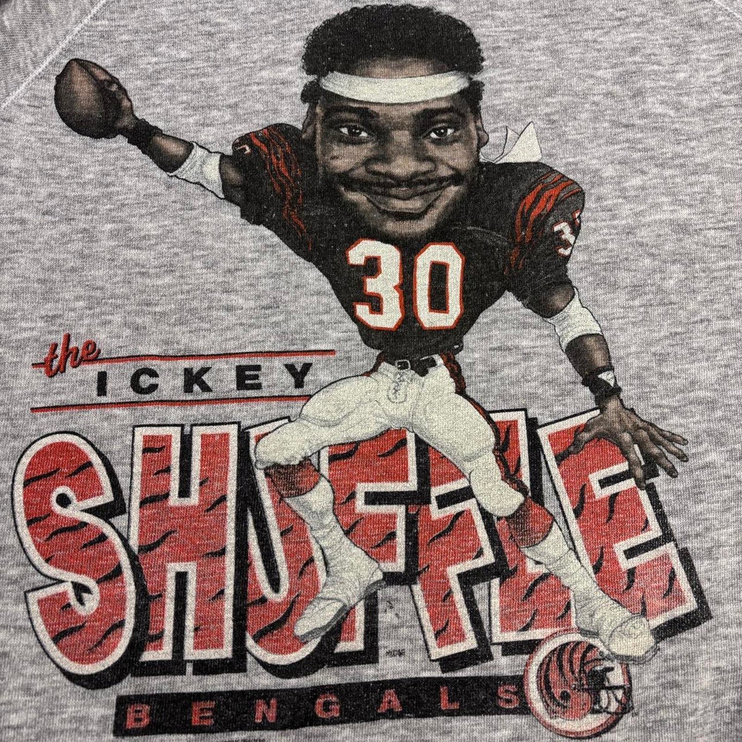 Vintage 90s USA Cincinnati Bengals Elbert Ickey Woods NFL sweatshirt