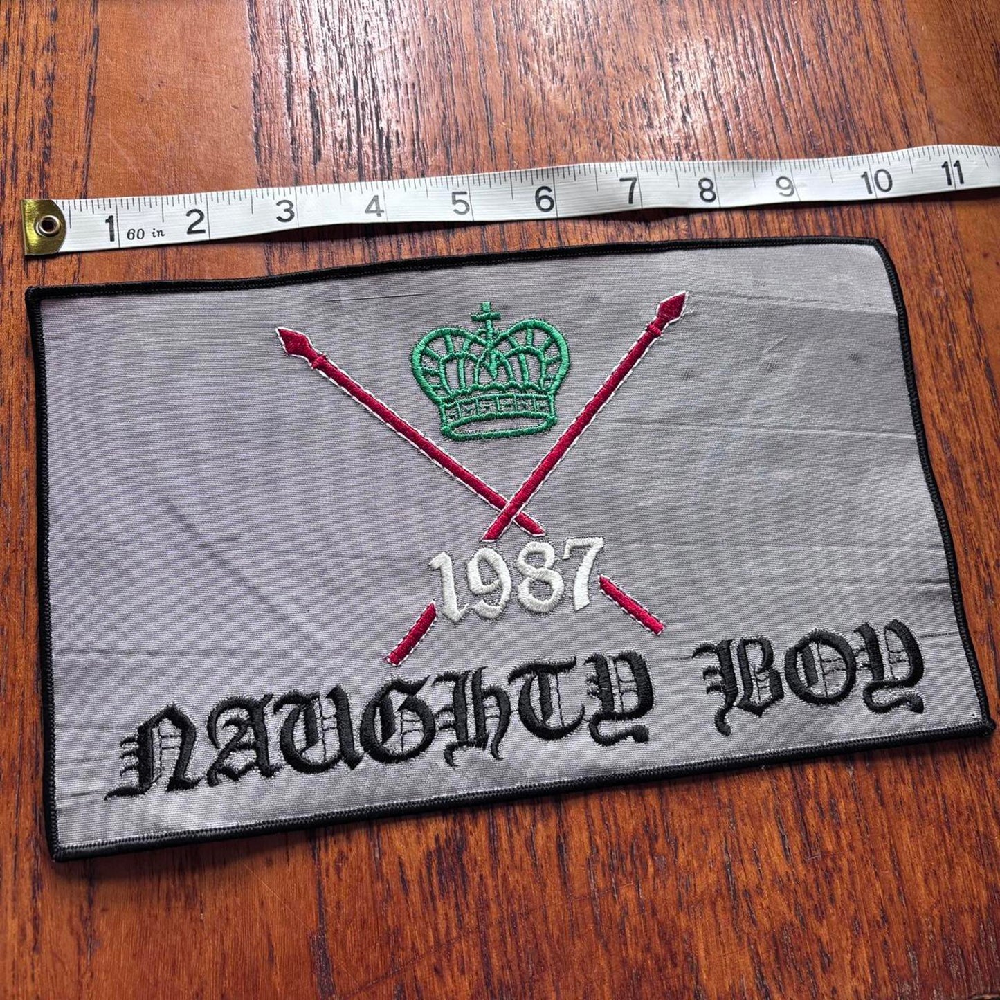 Vintage 80s British military army royal guards large embroidered patch