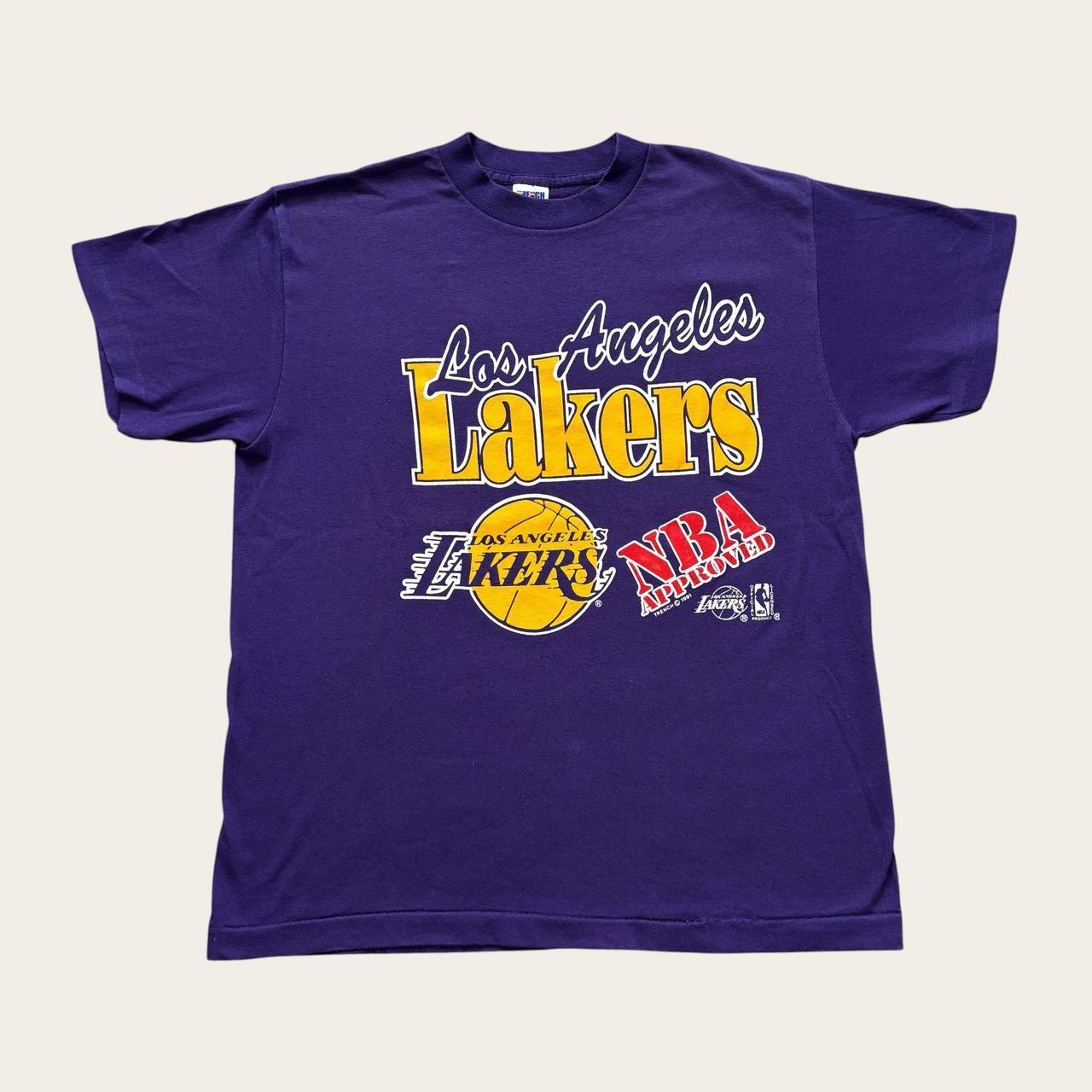 Vintage 90s USA Los Angeles Lakers NBA basketball t-shirt