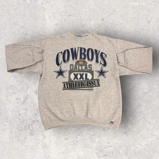 Vintage 90s USA Dallas Cowboys NFL American Football graphic sweatshirt