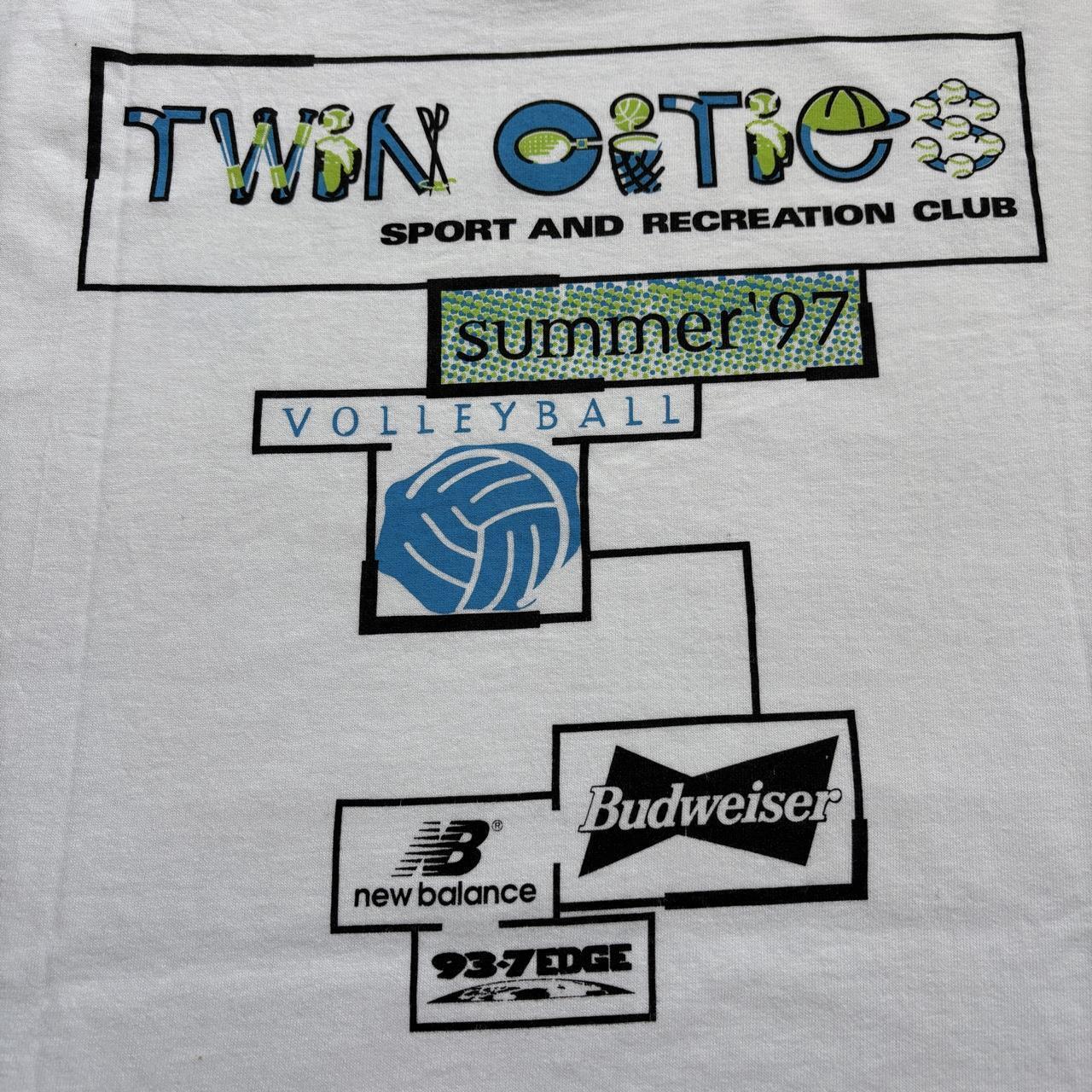 Vintage USA volleyball summer ‘97 Twin Cities Minnesota sports t-shirt