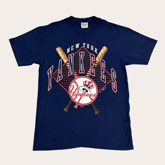 Vintage 90s USA New York Yankees MLB Major League Baseball graphic t-shirt