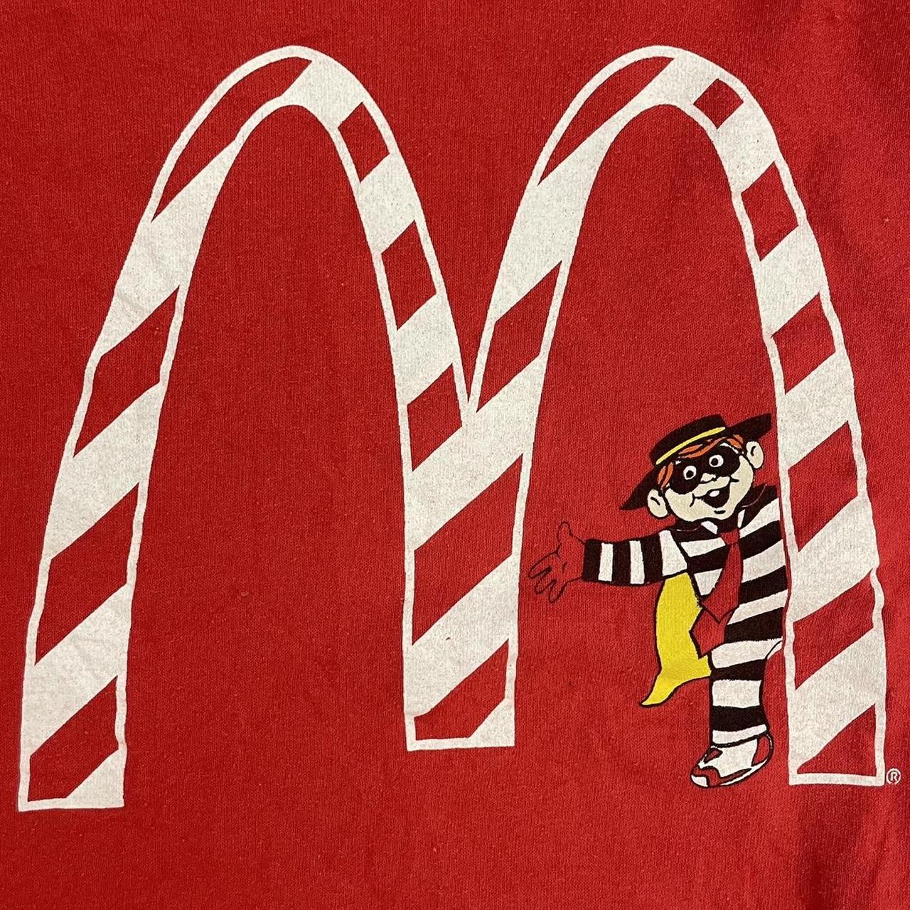 Vintage 90s USA McDonald‘s ham-burglar graphic sweatshirt