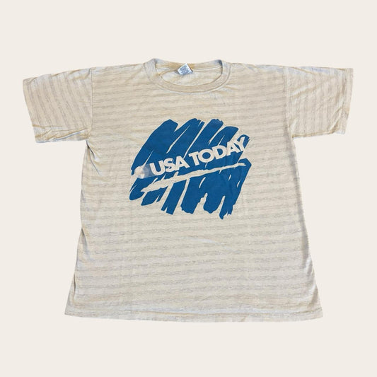 Vintage 90s USA Today news TV broadcaster t-shirt