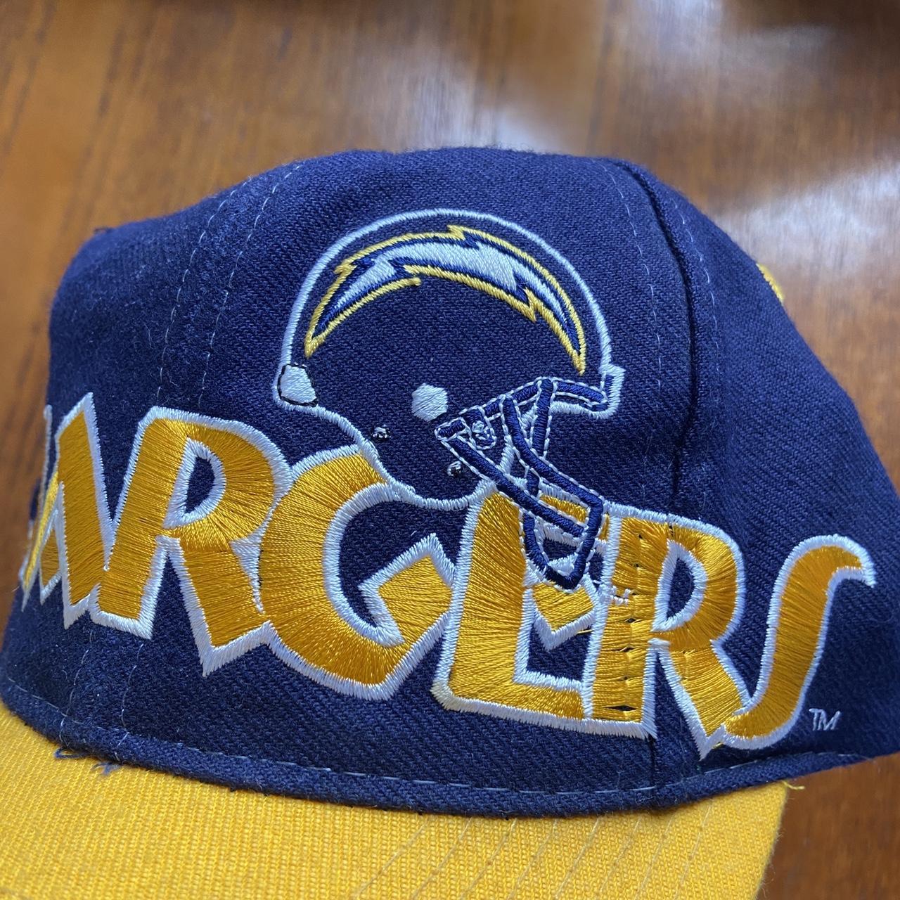 Vintage 90s USA San Diego Chargers NFL American Football embroidered graphic cap