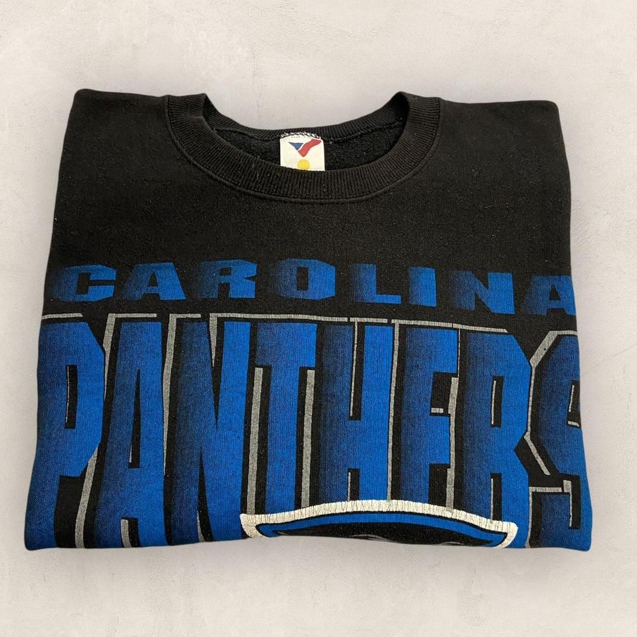 Vintage 90s USA Carolina Panthers NFL American Football graphic sweatshirt