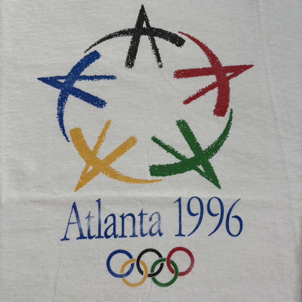 Vintage 90s USA Atlanta Olympics summer games athletics t-shirt