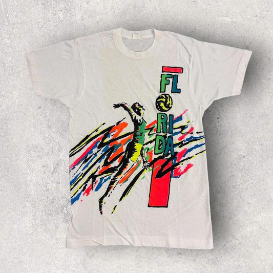 Vintage 90s USA Volleyball Florida graphic t-shirt