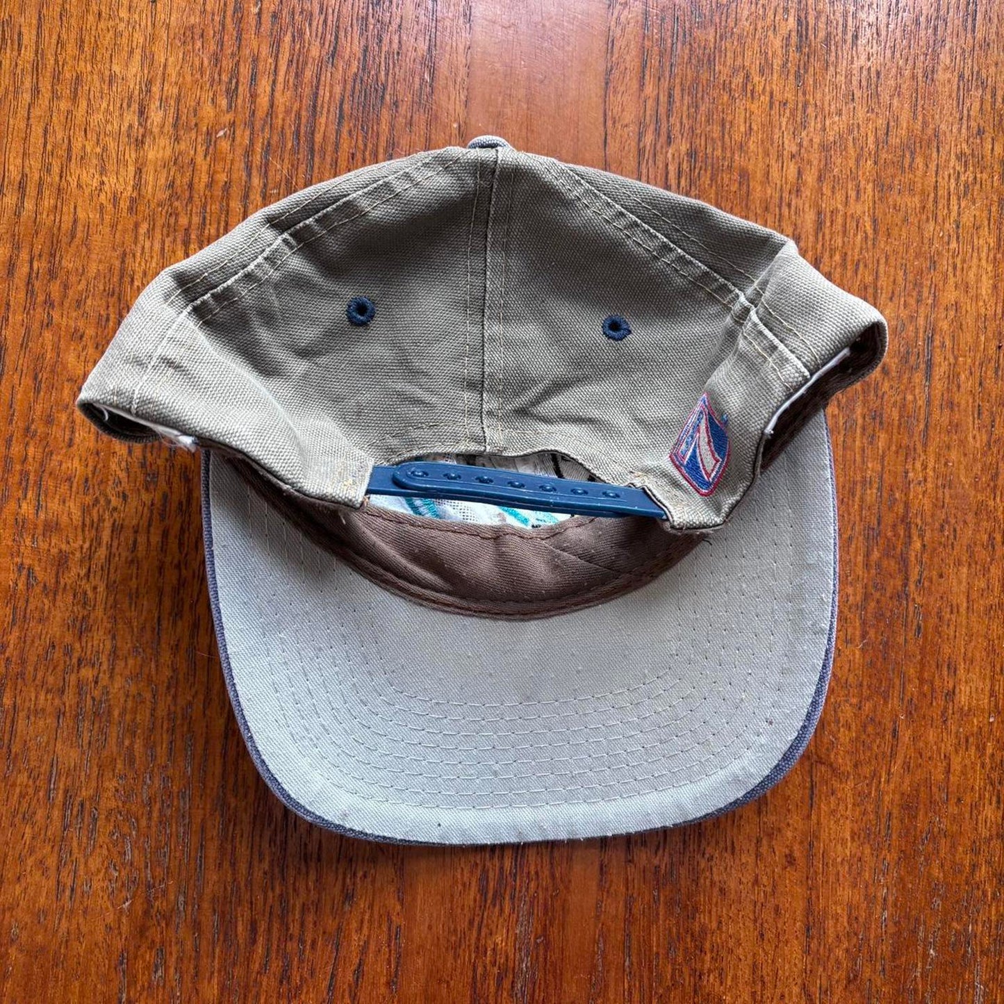 Vintage 90s USA Anaheim Mighty Ducks NHL ice hockey baseball cap