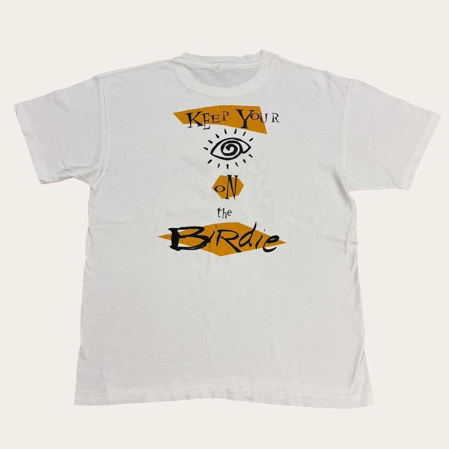 Vintage 90s USA Olympic badminton team racquet sport graphic t-shirt