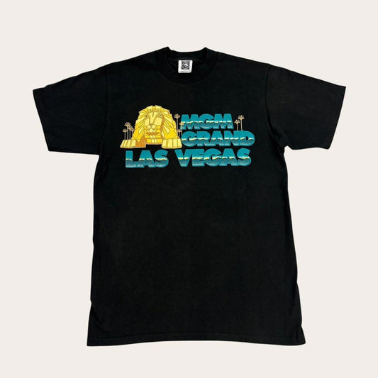 Vintage 90s USA MGM Grand Las Vegas hotel casino tourist souvenir t-shirt