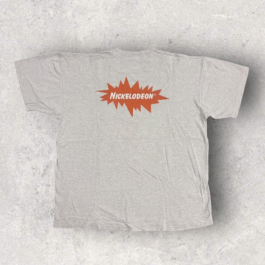 Vintage 90s USA Nickelodeon cartoon TV network graphic t-shirt