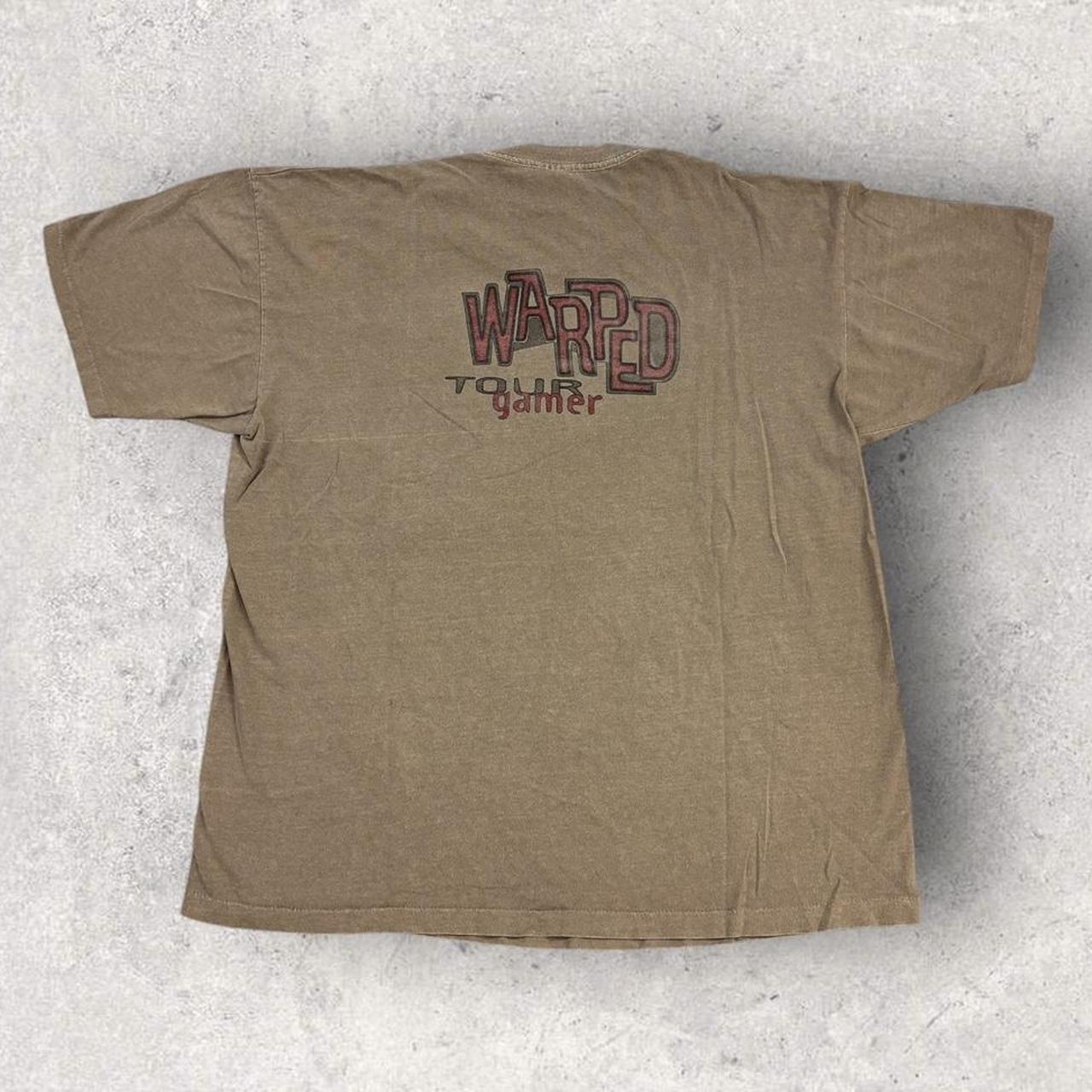 Vintage 90s USA EA Sports Warped Tour Gamer gaming graphic t-shirt