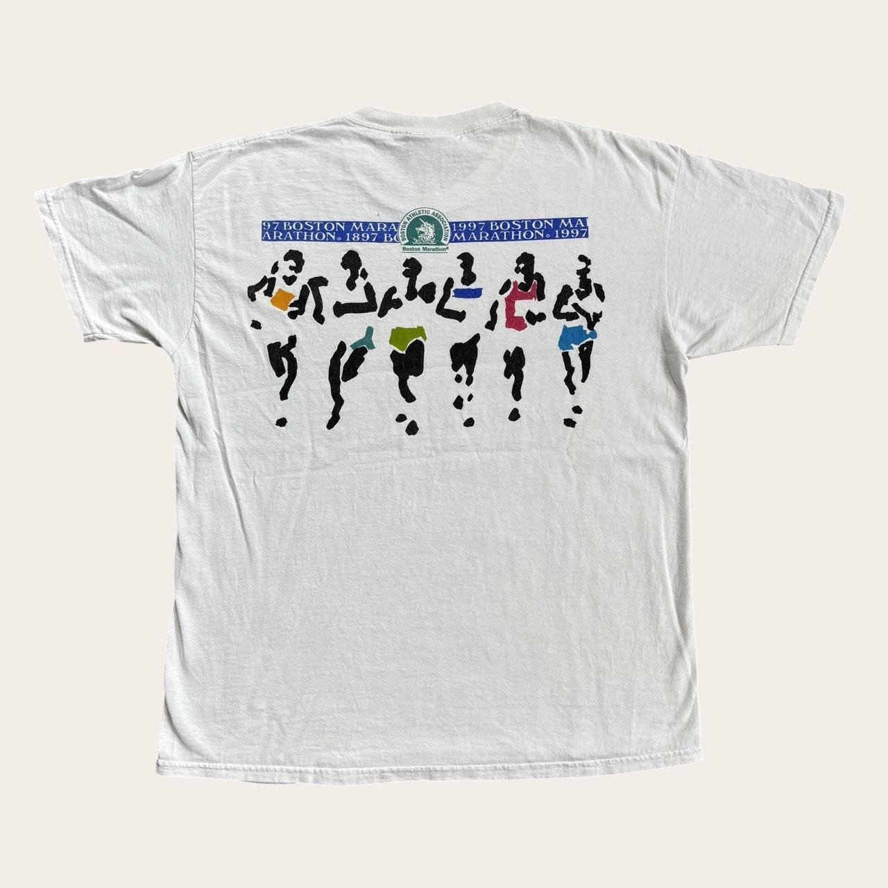 Vintage Boston Marathon ‘97 race running t-shirt