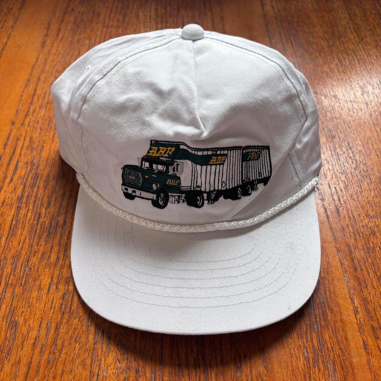 Vintage Y2K ABF trucks transport logistics graphic cap